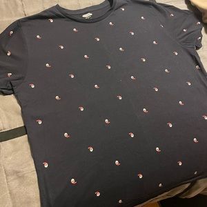 Old navy soft washed t-shirt with Santa design
